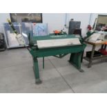 Tennsmith 48 in. x 12-Gauge Model HB2812 Finger Brake, S/N: 16300;