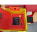 Lot - (2) Pin Gage Sets;