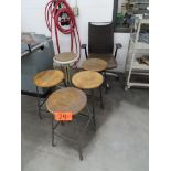 Lot - Shop Stools