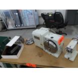 GSA 8 in. Model CWC-200L Rotary 4th Axis Indexer, S/N: 20200L085 (2020); with Set-TRU 8 in. 3-Jaw