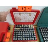 Precision Steel Pin Gage Set;