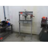 Dake 25-Ton Cap. H-Frame Press; 34 in. Between Uprights