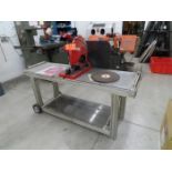 Milwaukee 14 in. Model 6175 Heavy-Duty Bench-Top Abrasive Cut-Off Saw, S/N: 821AZ012309971; 3,500
