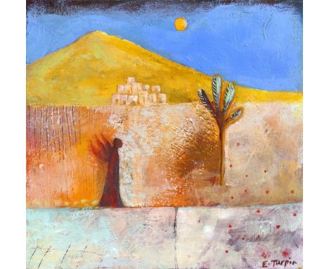 Emma Turpin (British, b.1964) Winter Light signed (lower right) oils on board 18cm x 18.4cm. Provenance: Bohun Gallery, Henle