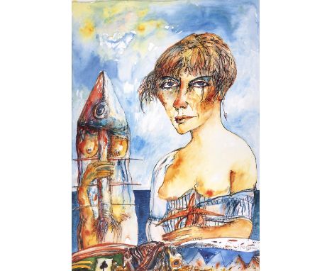 John Bellany (British, 1942-2013) Celtic Voyage, 1992 30/50, signed, numbered and dated in pencil (in the margin) lithograph 