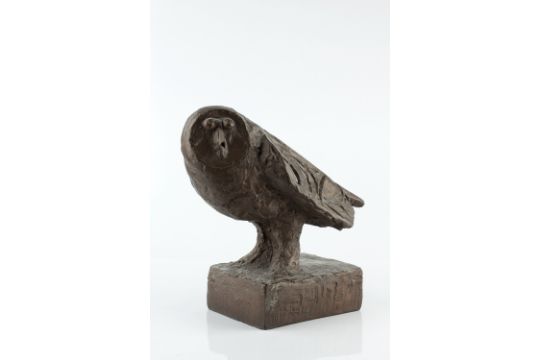 After Pablo Picasso Owl 1961 Austin Production Incised And Dated