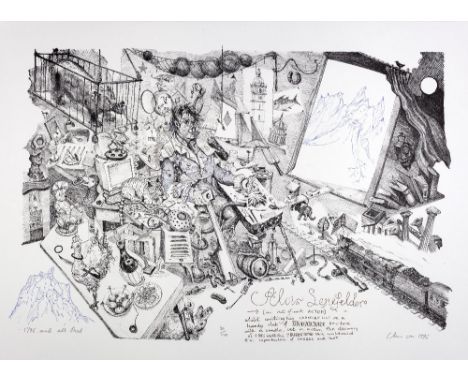Chris Orr (British, b.1943) 1796 and All That, 1996 30/100, signed, numbered, titled and dated in pencil lithograph from Twel