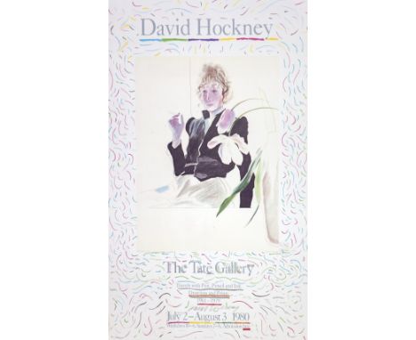 David Hockney (British, b.1937) David Hockney, The Tate Gallery, Drawings and Prints 1961-1979, 1980 signed in pencil offset 