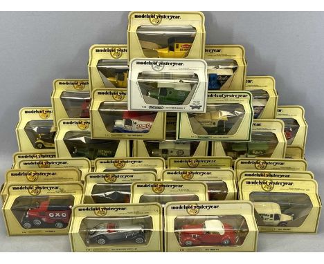 BOXED MATCHBOX MODELS OF YESTERYEAR DIECAST SCALE MODEL VEHICLES, a collection of 37