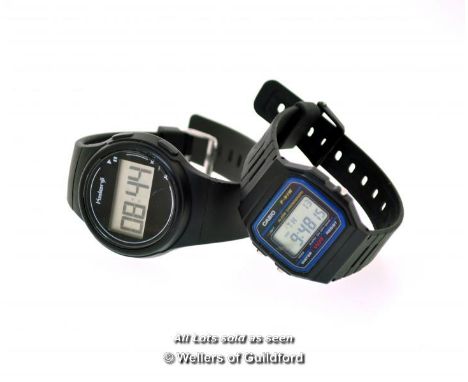 *Gentlemen'S Casio Wristwatch, And Kalenji Wristwatch [121-09/03]