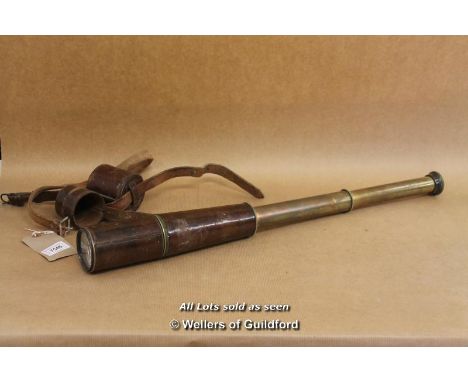 R &amp; J Beck, London, Leather Cased Telescope, Tel Sig Mk Iv, 1915, No. 3828