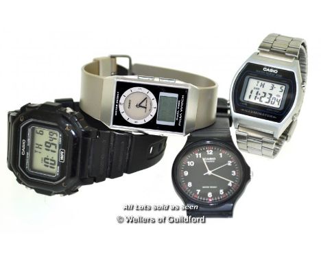 *Four Casio Wristwatches