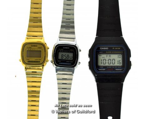 *Three Casio Wristwatches [450-09/03]