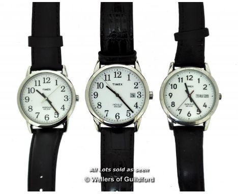 *Three Timex Wristwatches