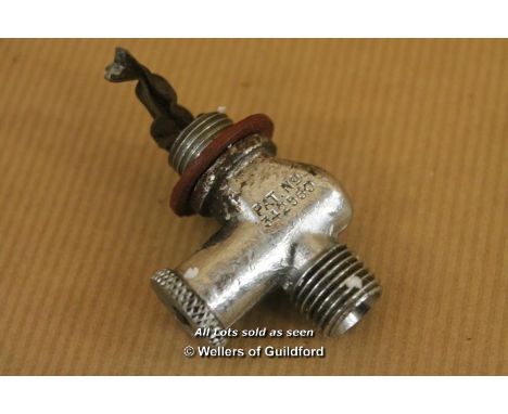 *Vintage Ewarts Chrome Petrol Tap - Pat 342560 [LQD123]