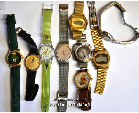 *Bag Of Mixed Wristwatches, Including Skagen, Timex
