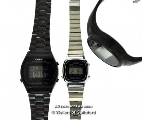*Two Casio Wristwatches, And A Geonaute [385-16/03]