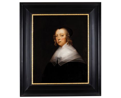 Ferdinand Bol Attrib. (1616-1680)Dutch school, 17th centuryA portrait of a ladyOil on canvasProveniência/Provenance: Colecção