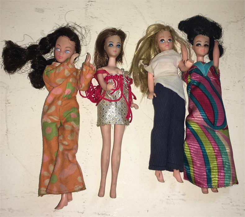 vintage small dolls