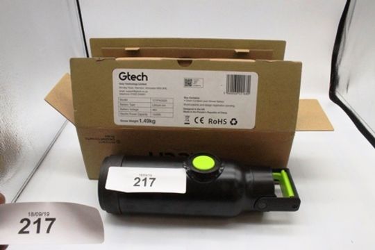 gtech bike battery