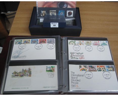 Great Britain Millennium boxed collection of presentation packs and royal mail Album of 100 and first day covers.(B.P. 21% + 