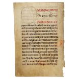 Two leaves from a Gospel Lectionary