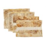 Substantial remains of a single gathering from a large manuscript of Augustine
