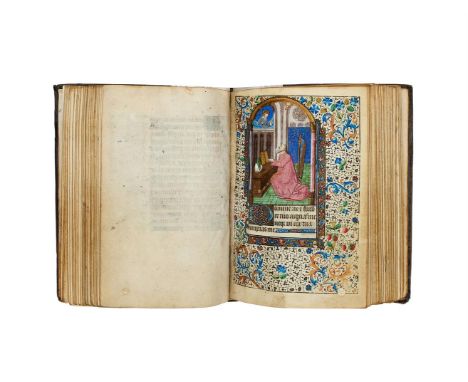 Ɵ Book of Hours, Use of Paris, in Latin and French, illuminated manuscript on parchment [France, c. 1475] To view a video of 