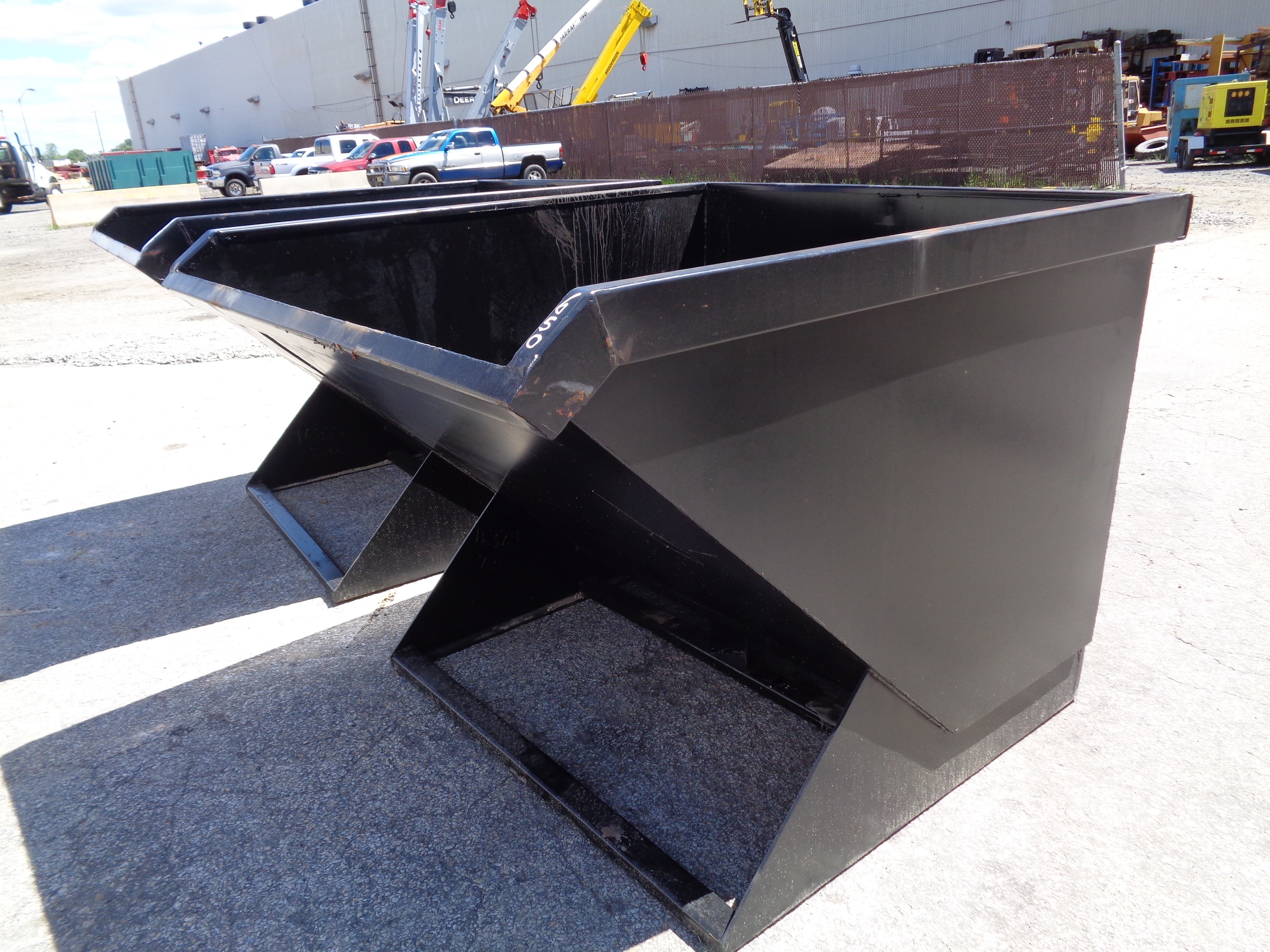 Brand New Skid Steer Dipsy Dumpster Attachment THIS LOT IS ONLY FOR ONE
