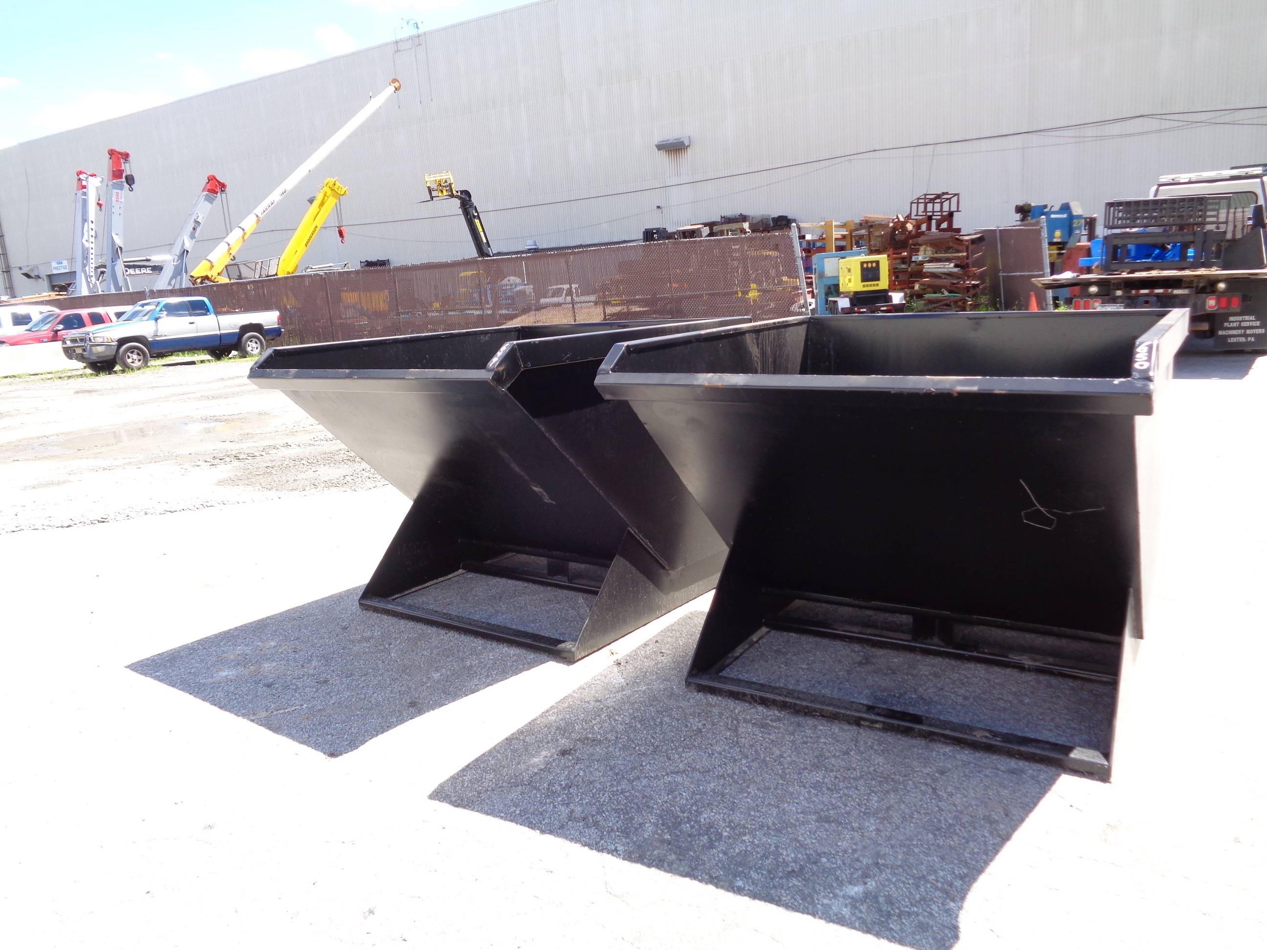 Tipping Dumpster Skid Steer Attachment | Agriculture