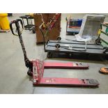 5,500 LB. Hydraulic Pallet Jack ($5 Loading fee will be added to buyer's invoice)