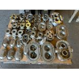 (1) Pallet of (Used) SPX Rotary Lobe Pump Parts, Stainless (FW)