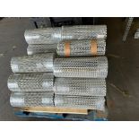 Pallet w/ (24) (New) Rolls of Habasit America 1S610 Radius Grid Conveyor Belt, Length: 10', Width: 1