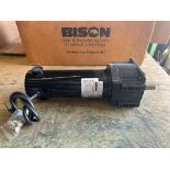 (New) Bison 1/4 HP D-C Gearmotor, Model 011-300-9194, 90 V, 53 RPM, 34.1 Ratio (FW)