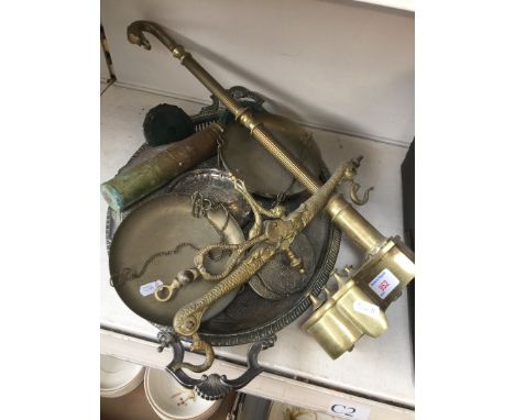 Brass Portuguese scales and some EPNS 