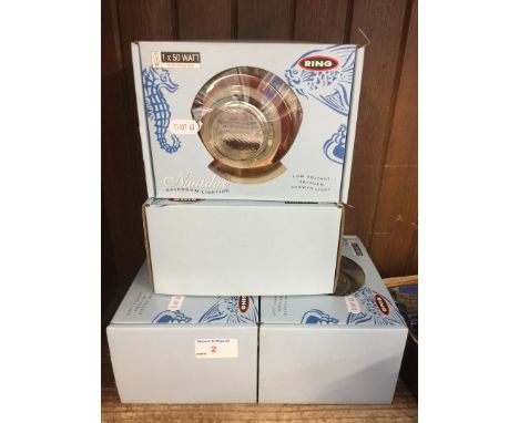 4 boxed Nautilus bathroom lighting 