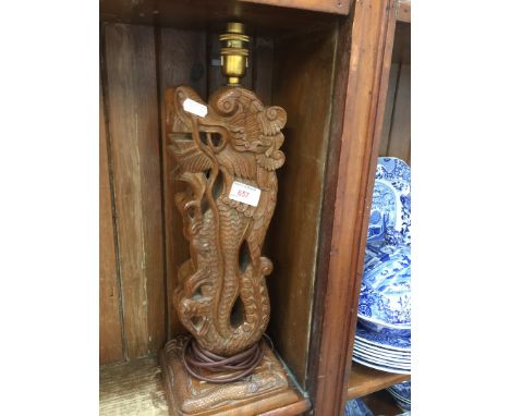 Chinese Dragon Lamp 