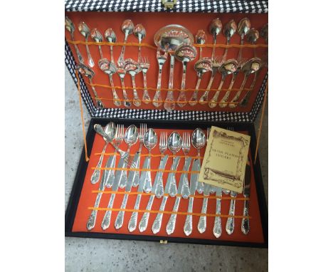 A vintage cutlery Set. 