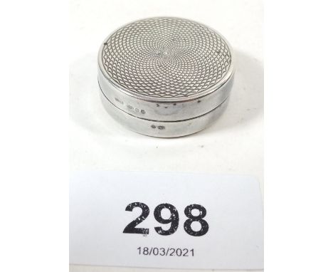 A silver tape measure by J S &amp; Co, 925 mark, 3cm diameter