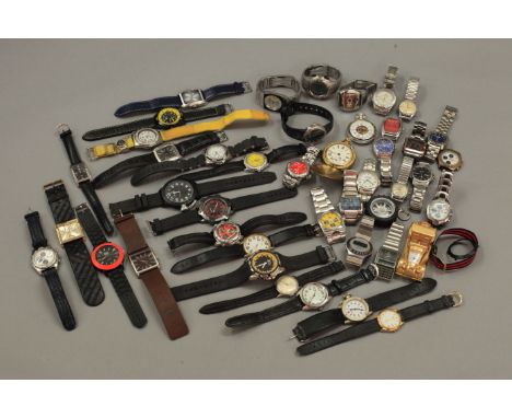 A good quantity of assorted watches including Casio etc, approx 40.