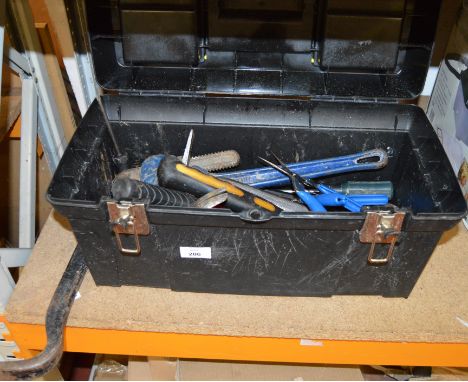 POLICE:A toolbox containing various tools [VAT ON HAMMER PRICE] [NO RESERVE]