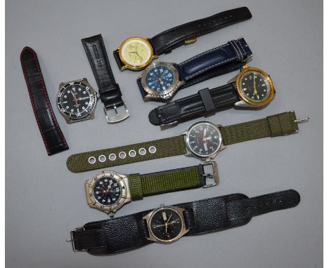 3 Citizen watches together with 3 Rotary examples (6)