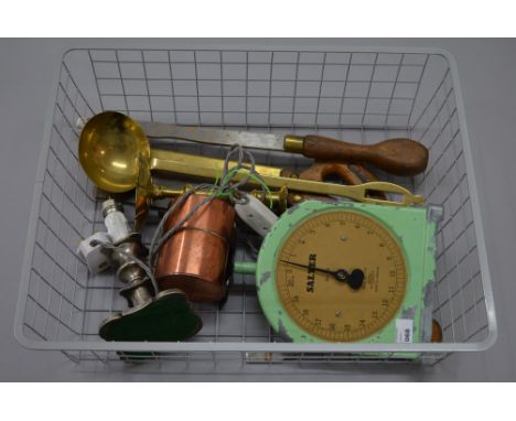 Collection of vintage tools and collectables etc