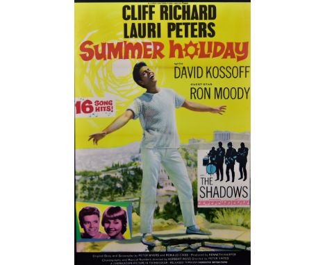 An Associated British Picture Corporation Film Poster, 1963, "Summer Holiday", printed by British - Pathe, 40ins x 26.5ins, f