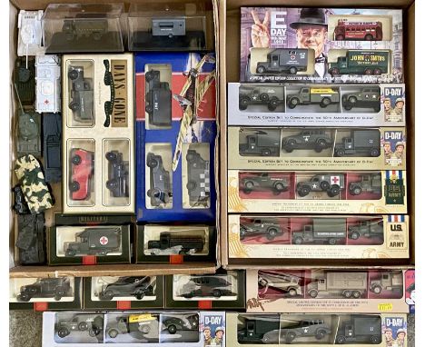 DAYS GONE, LLEDO, OXFORD and other military/World War 2 diecast vehicles, 24 items including Special Edition and Limited Edit