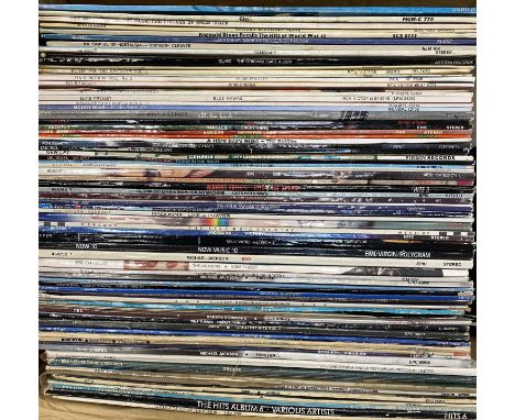 LP VINYL RECORDS - mainly popular music selection, 70s and 80s to include Michael Jackson, Elvis, Depeche Mode, Human League,