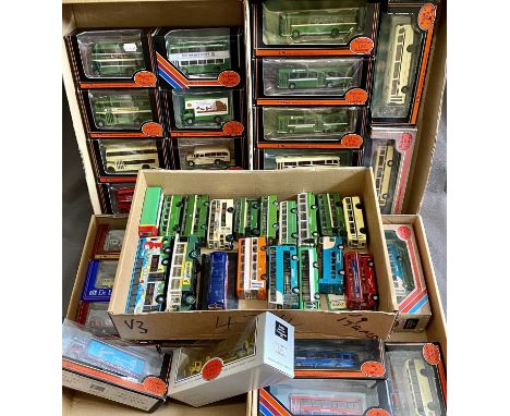 EFE EXCLUSIVE FIRST EDITIONS DIECAST TRUCKS &amp; BUSES (30) - all appearing mint, in original boxes, along with a further 18