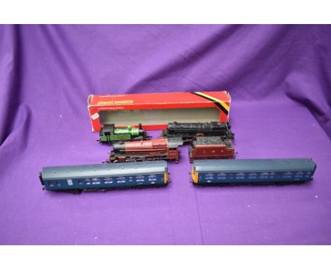 A Hornby 00 gauge 4-6-0 Loco &amp; Tender 4657, a Hornby 00 gauge 4-6-2 Locomotive(missing tender) Princess Victoria 46205, a