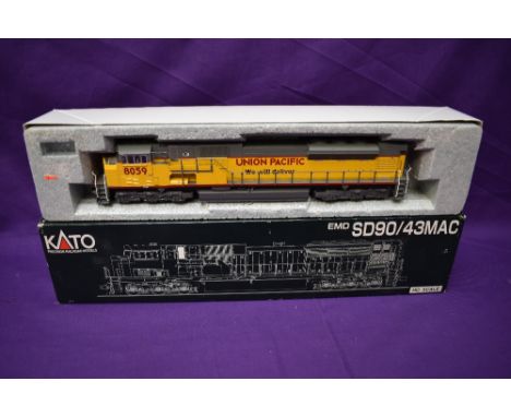 A Kato HO scale Union Pacific Locomotive 8059, in original box 37-6359