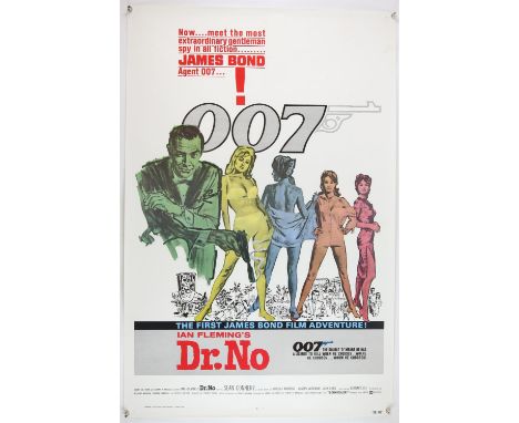 10 One Sheet film posters, James Bond Dr. No (1980's), Oliver Twist, Aliens, Sweet Smell of Success, Kiss the Blood of My Han